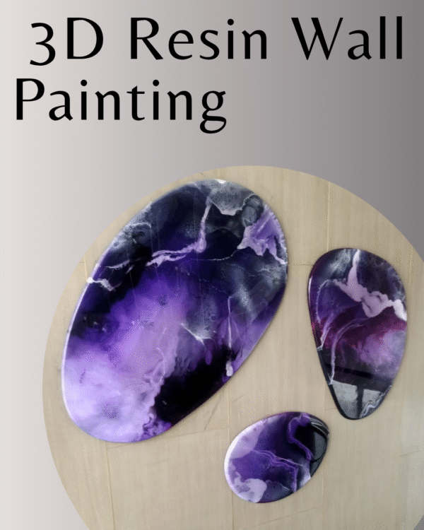 3D RESIN WALL PAINTING