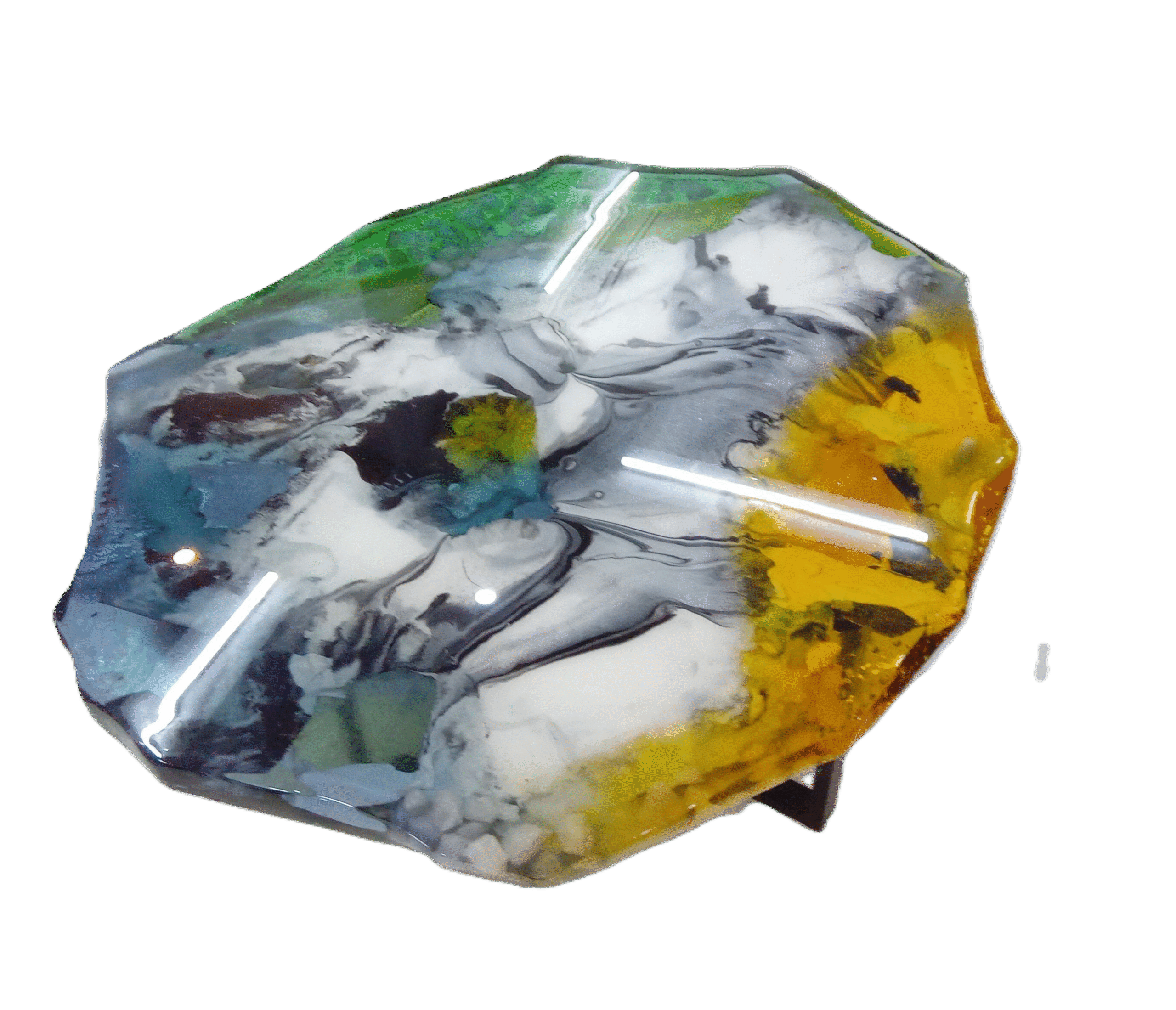 EPOXY RESIN CRYSTAL CENTER TABLE 3