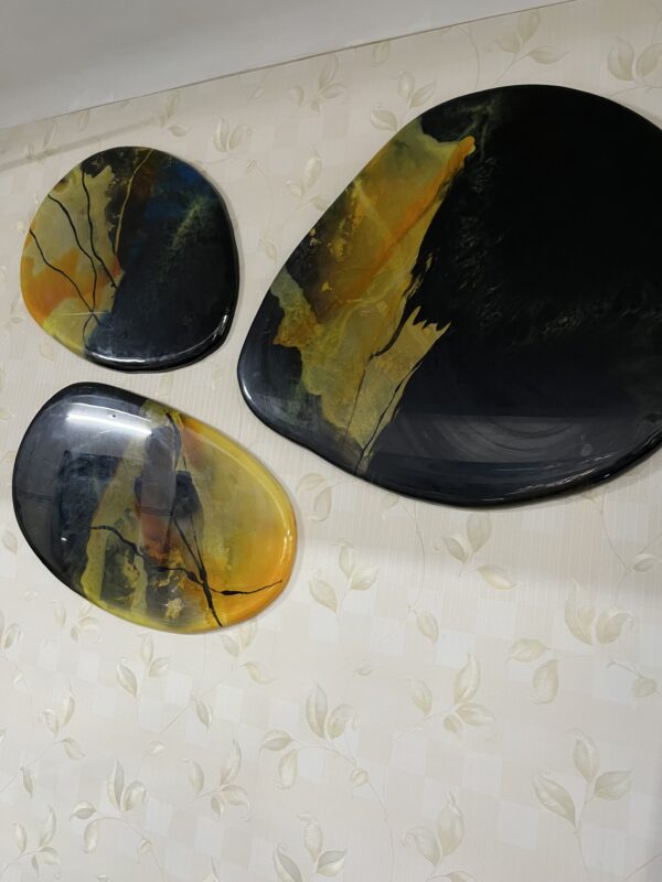 3 DEPOXY RESIN WALL PAINTING BY KHUSH ART GALLERY