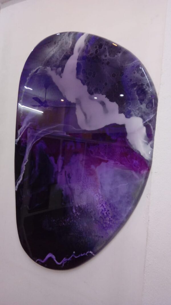 3D Resin Wall Art Panel – Luxury Handmade Wall Decor India - Image 3