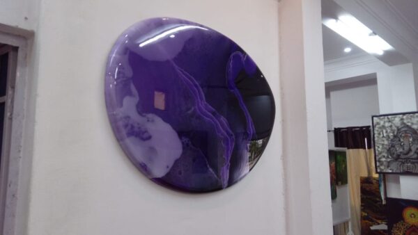 3D Resin Wall Art Panel – Luxury Handmade Wall Decor India - Image 2