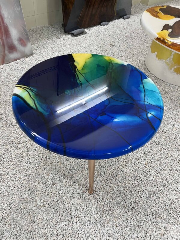 luxury resin center table