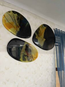 epoxy resin art panel
