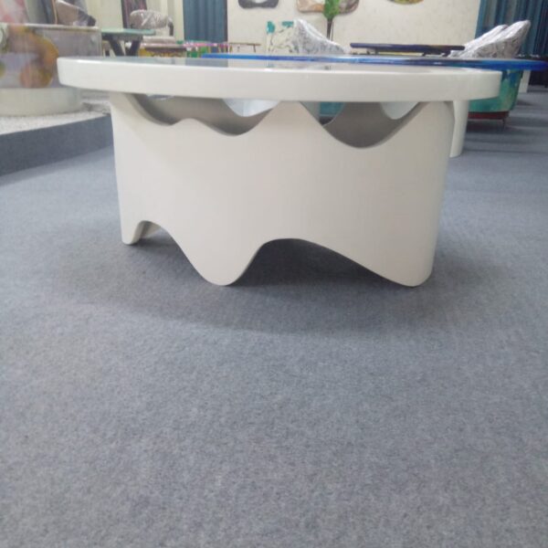 buy online resin art table |epoxy resin side table |resin coffee table - Image 4