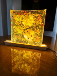epoxy resin lamp